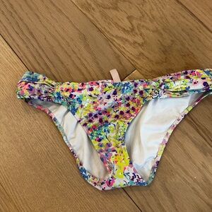 Victoria's Secret Multicolor Floral Bikini Bottom